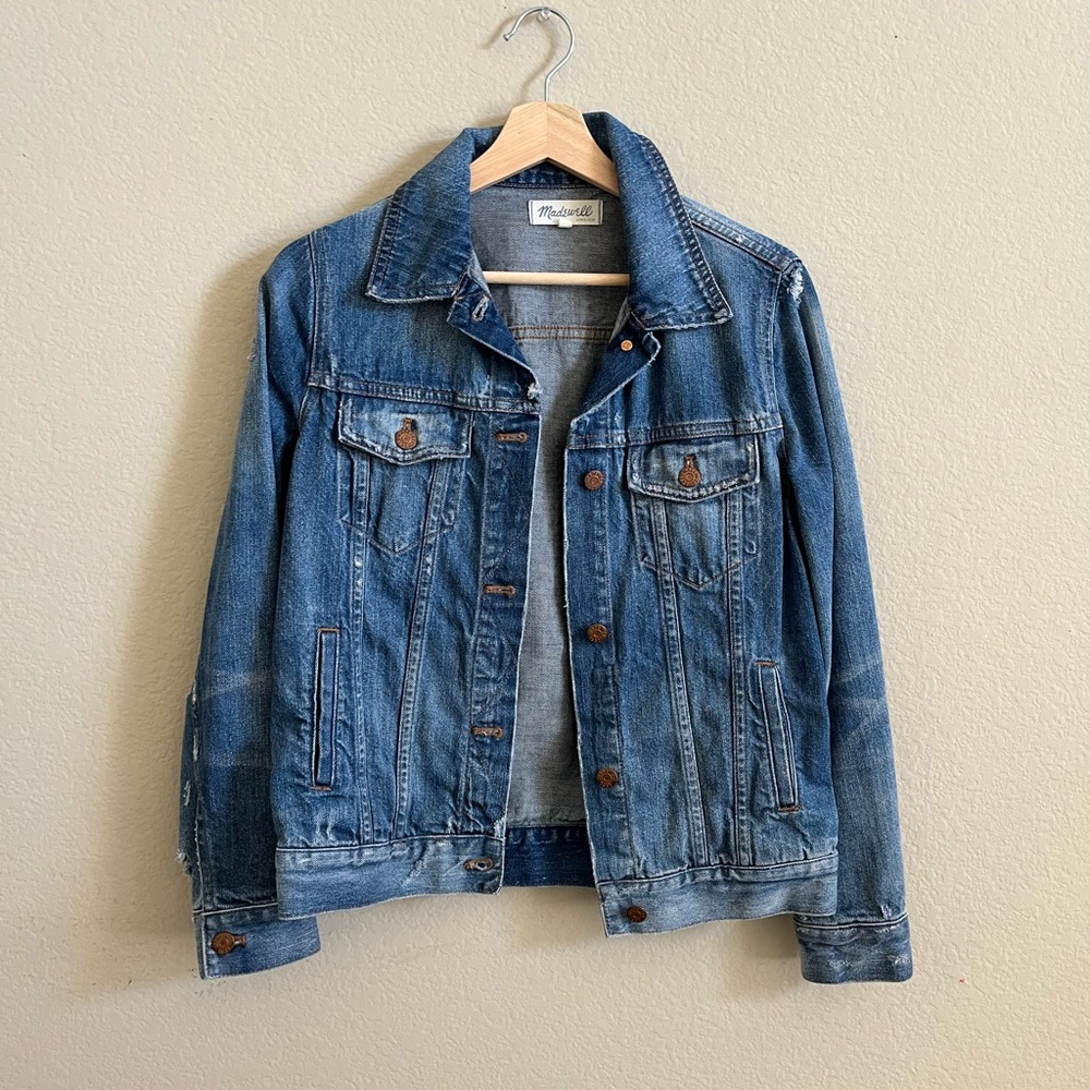 Madewell Blue Denim Jean Jacket